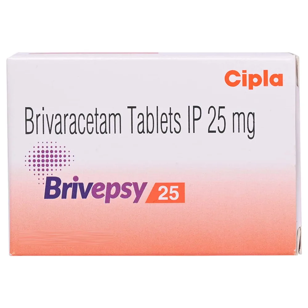 Brivepsy 25mg Strip Of 10 Tablets