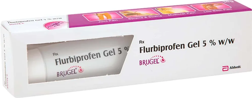 Brugel 5% Tube Of 30gm Gel
