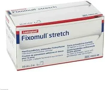 Fixomull TRANSPARENT Adhesive Bandage Roll 10cm X 2m