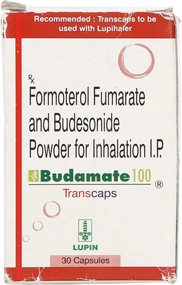 Budamate 100mcg Bottle Of 30 Transcaps