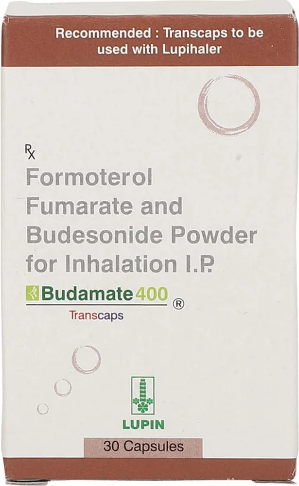 Budamate 400mcg Box Of 30 Transcaps