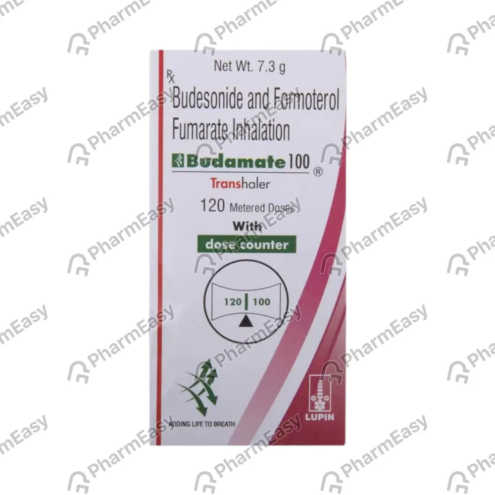 Budamate 100mcg Hfa Packet Of 120md Transhaler