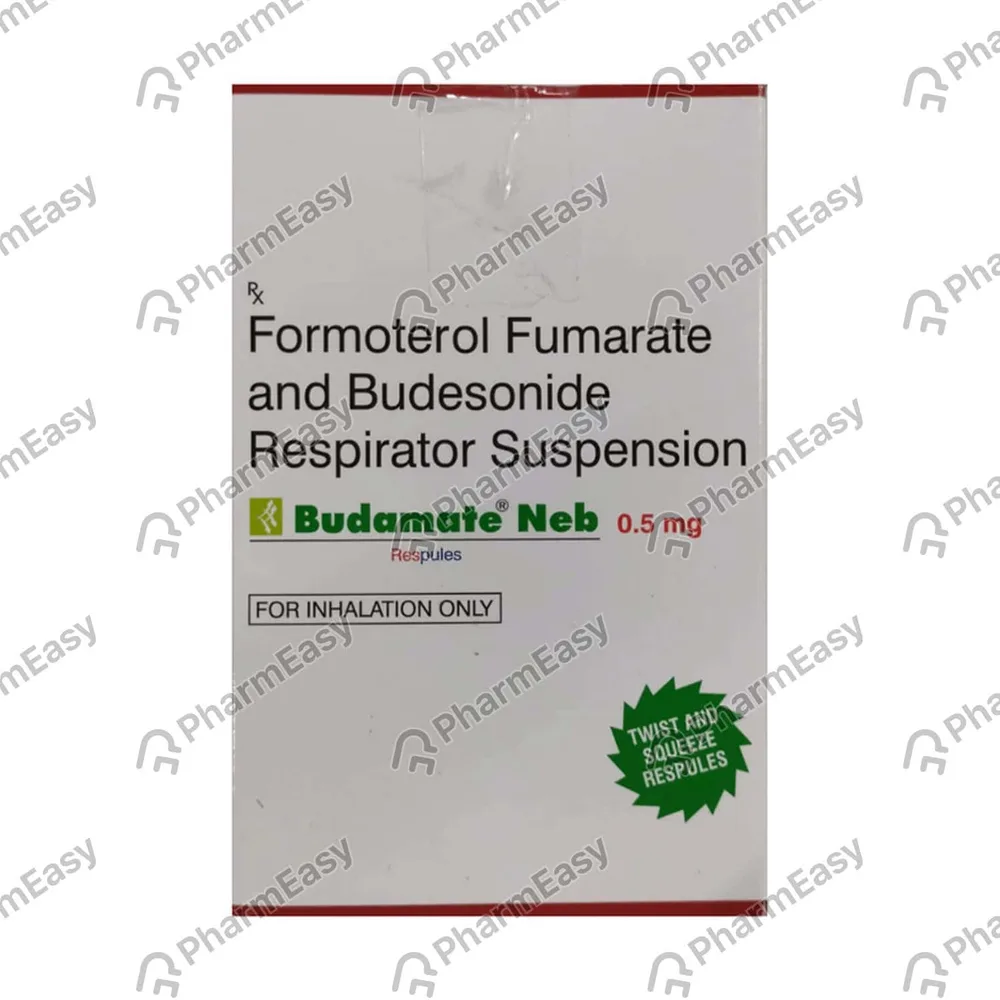 Budamate Neb 0.5mg 2ml Packet Of 5 Respules