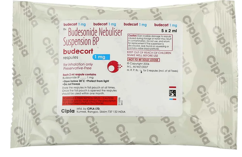 Budecort 1mg Respules 5X2ml
