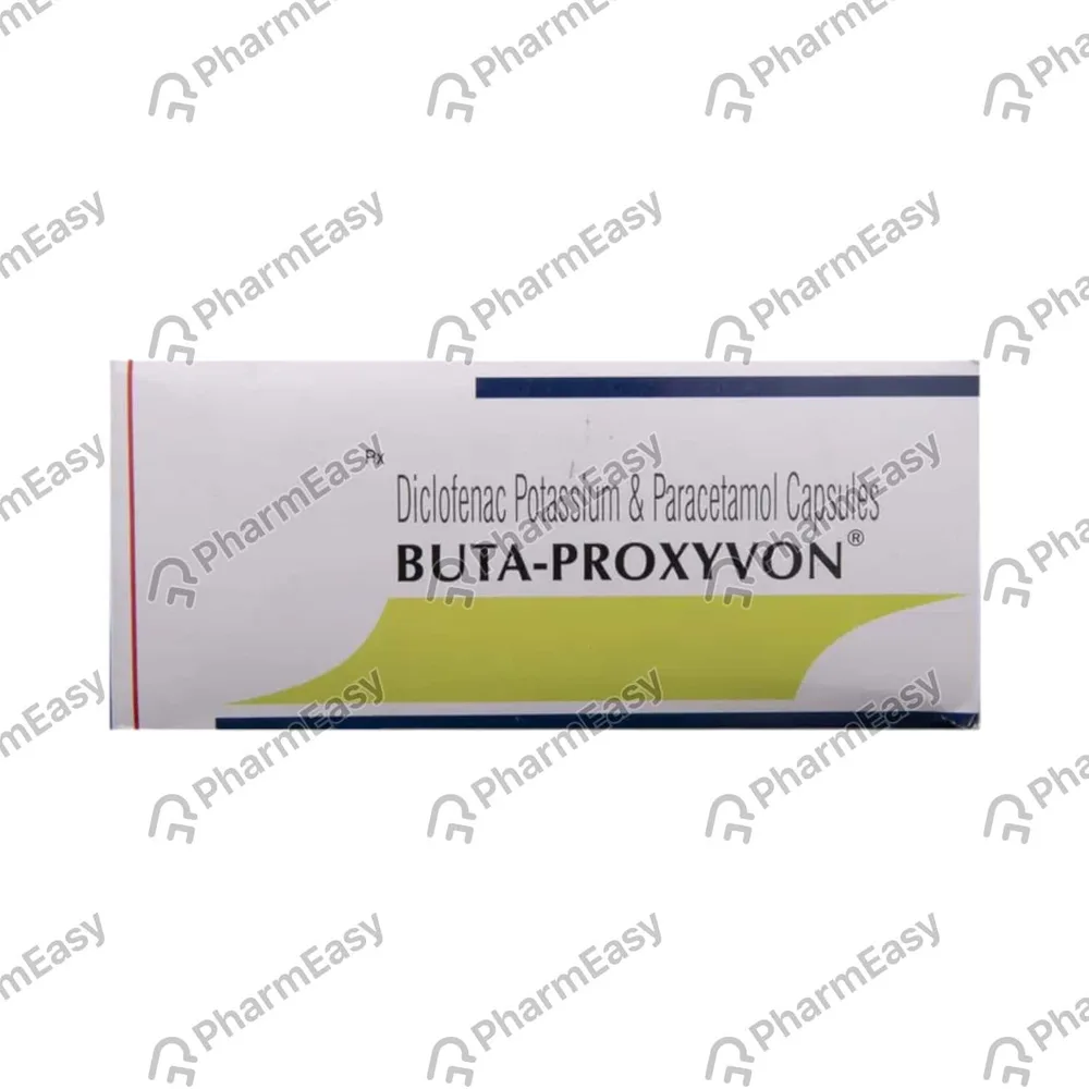 Buta Proxyvon Strip Of 8 Capsules