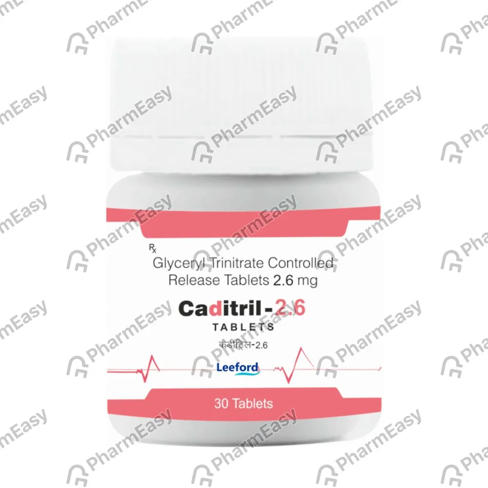 Caditril 2.6mg Bottle Of 30 Tablets