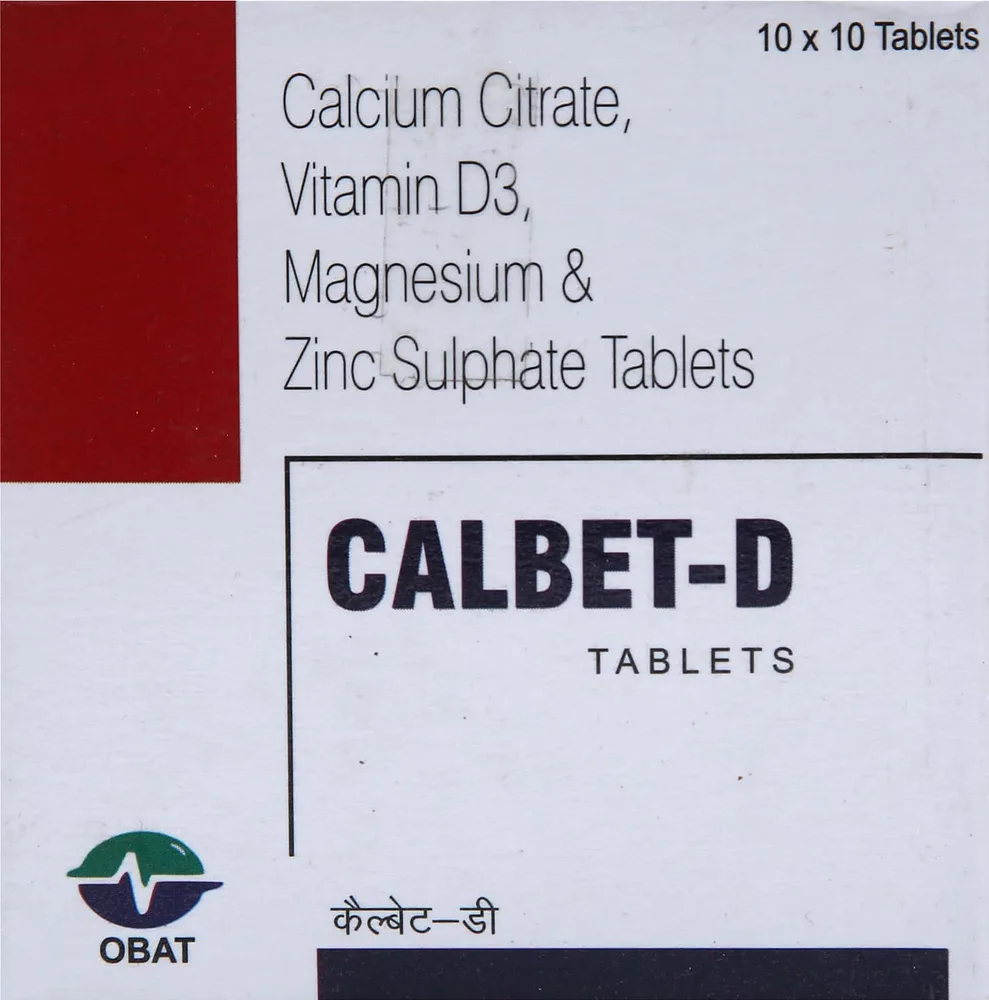 Calbet D Strip Of 10 Tablets