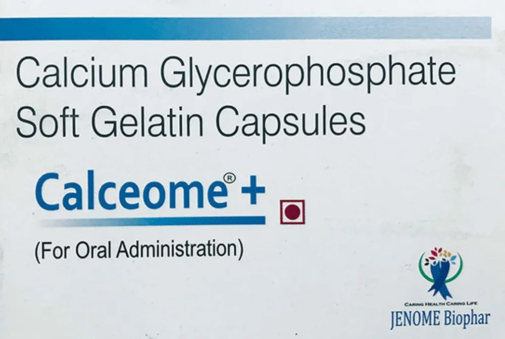 Calceome Plus Strip Of 15 Softgel Capsules