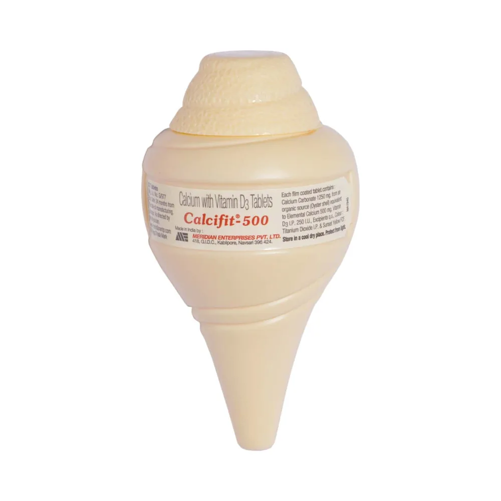 Calcifit 500mg Bottle Of 30 Tablets