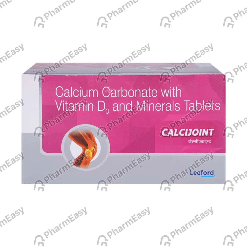 Calcijoint D3 Strip Of 15 Tablets