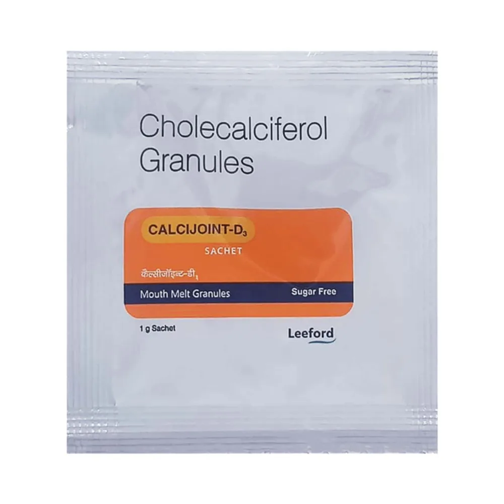 Calcijoint D3 Sugar Free Sachet Of 1gm Granules