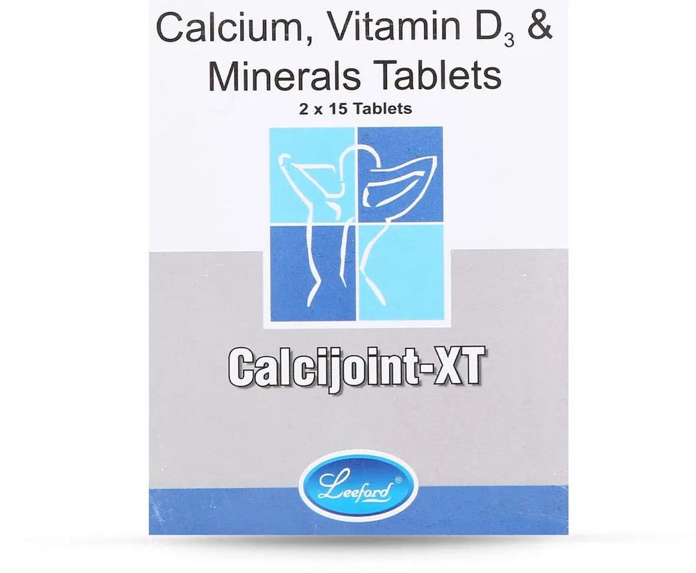 Calcijoint Xt Strip Of 15 Tablets