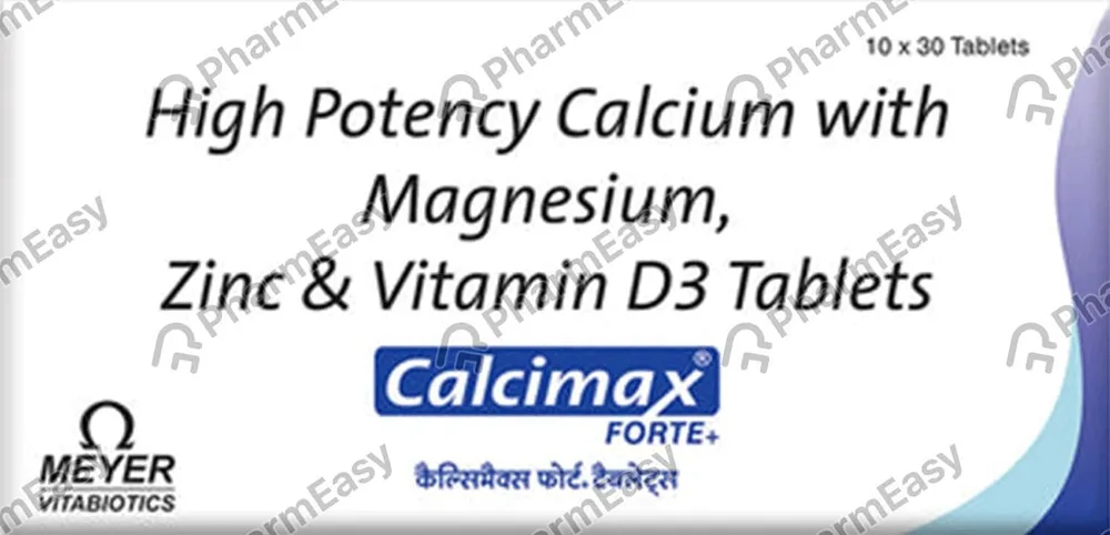 Calcimax Forte Strip Of 15 Tablets