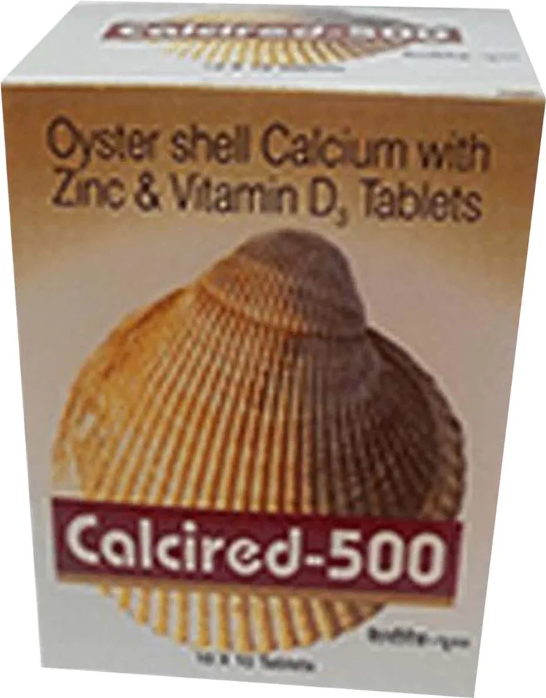 Calcired D3 Strip Of 10 Tablets