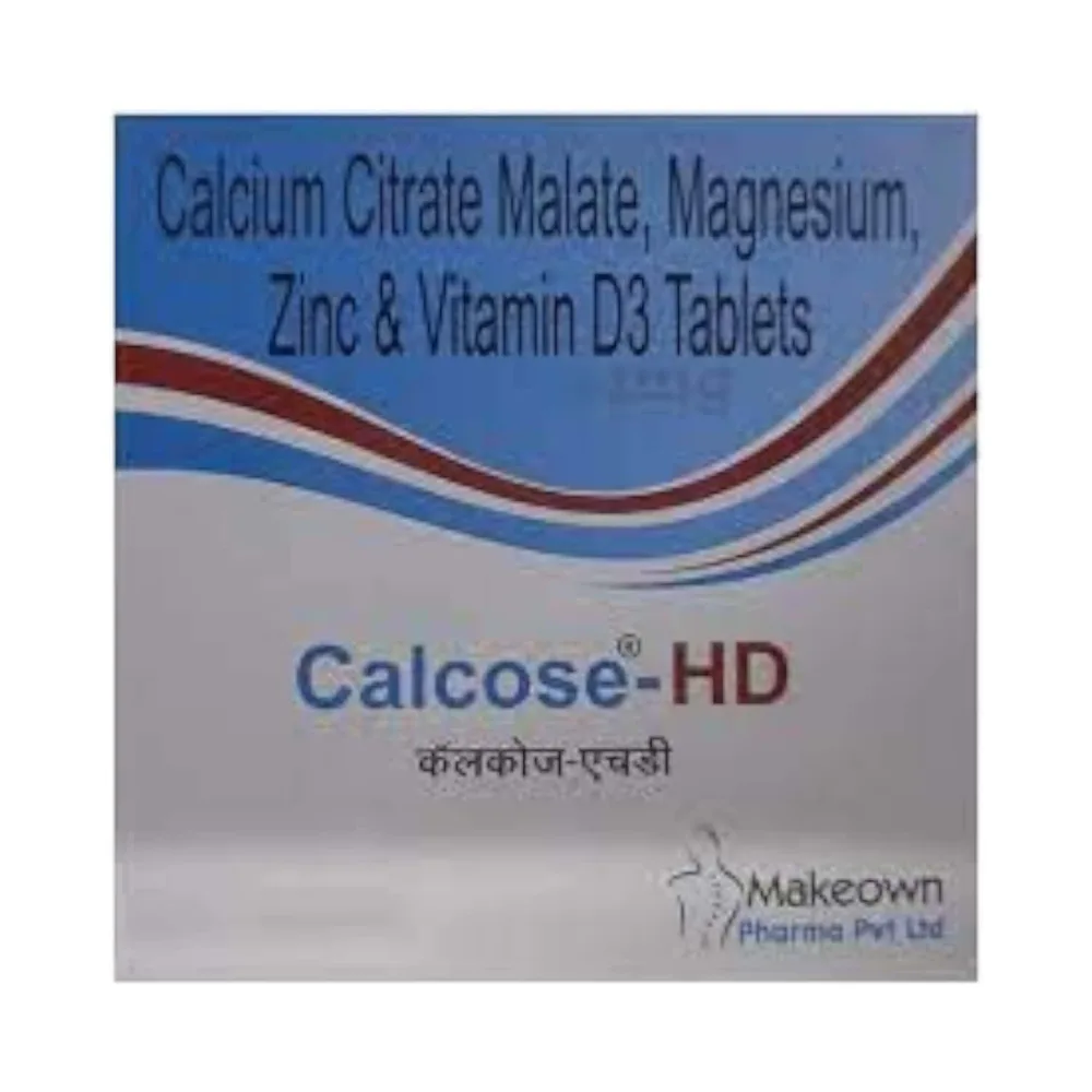 Calcose Hd Strip Of 15 Tablets