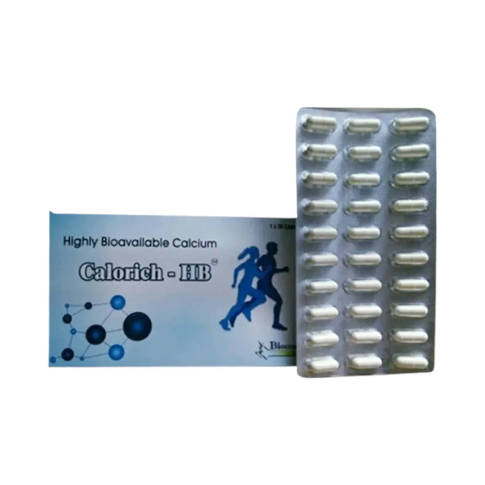 Calorich Hb Strip Of 30 Capsules