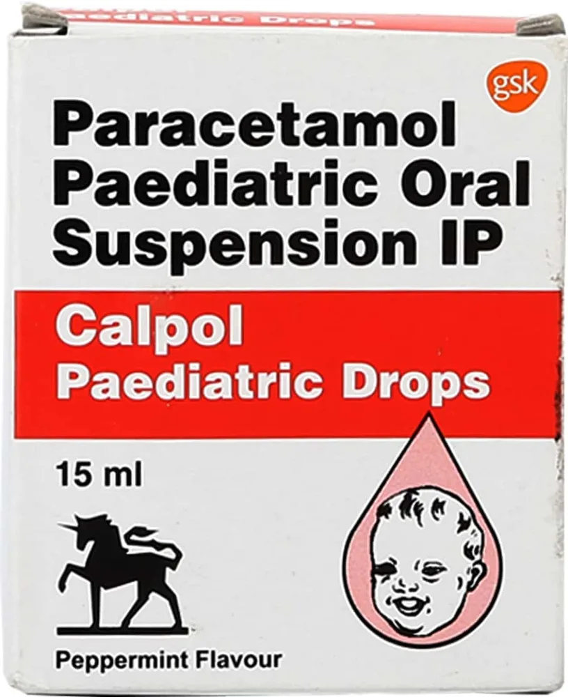 Calpol Paediatric Oral Drops | Peppermint Flavour