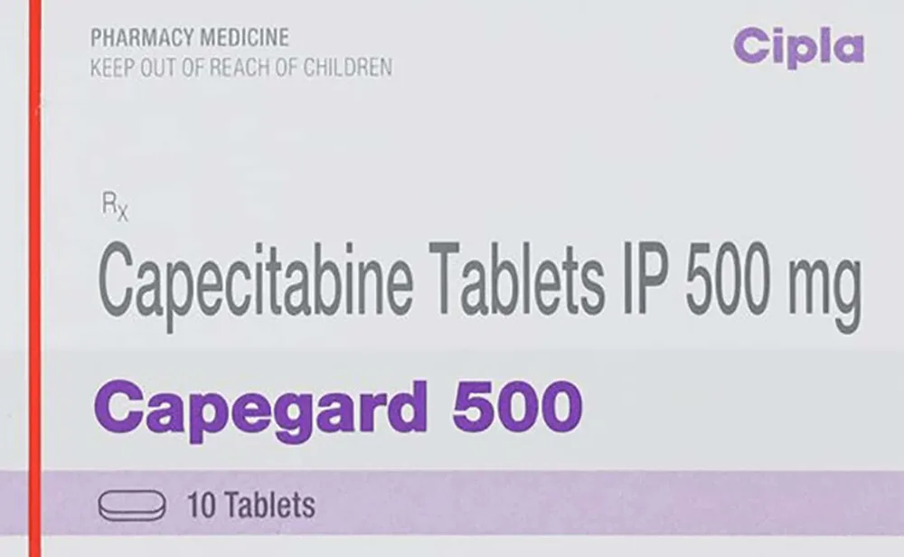 Capegard 500mg Strip Of 10 Tablets