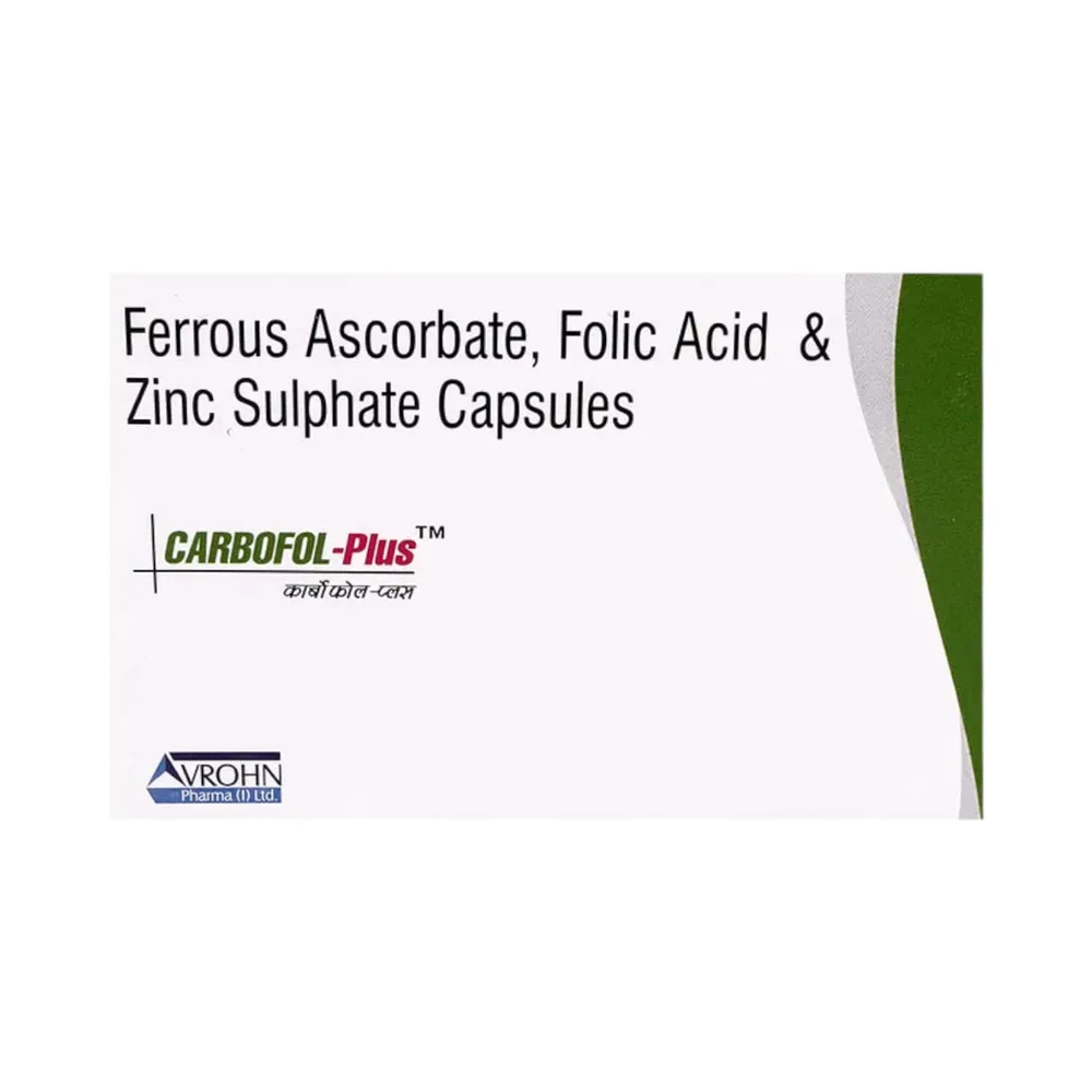 Carbofol Plus Strip Of 10 Capsules