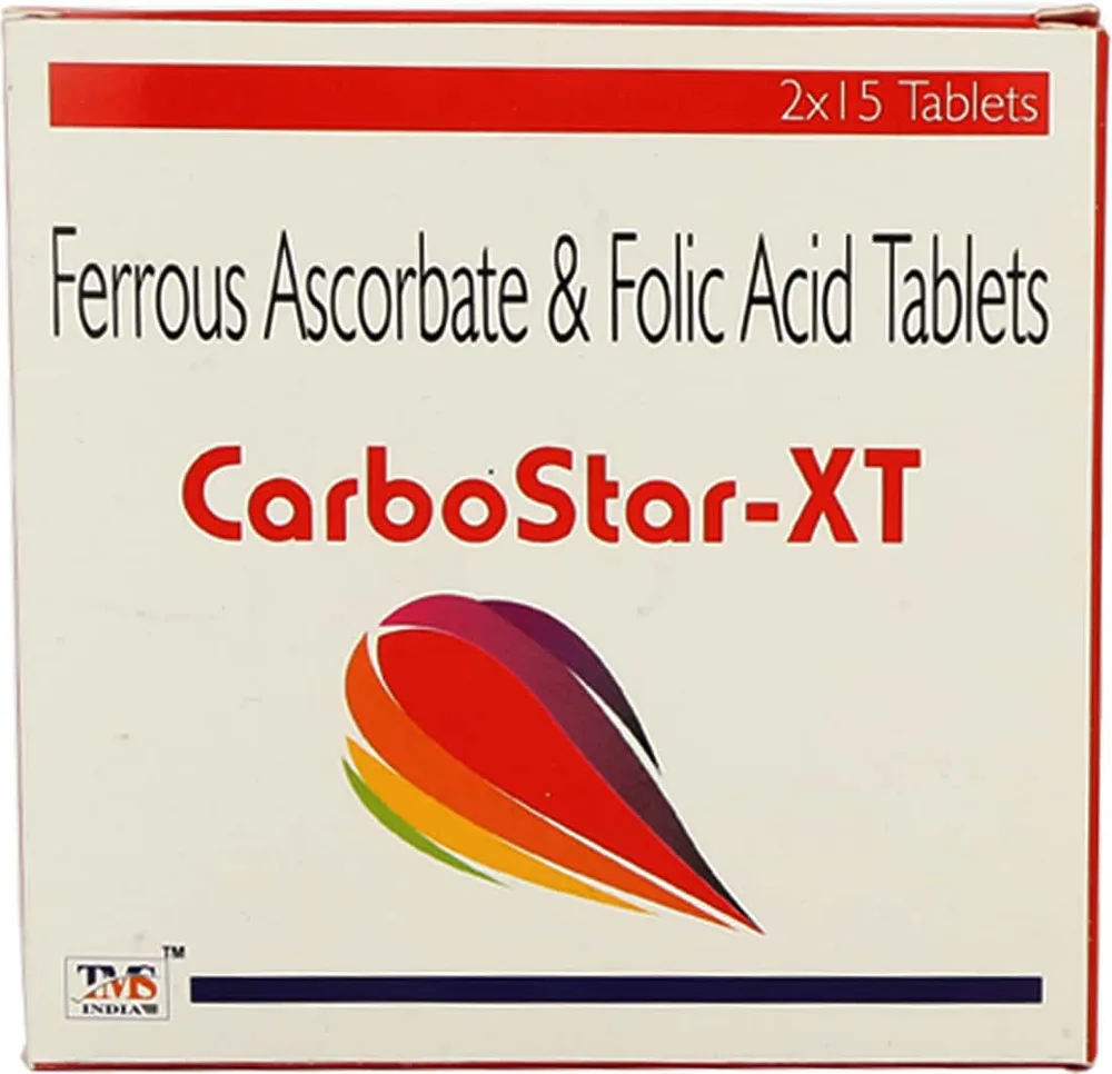 Carbostar Xt Strip Of 15 Tablets