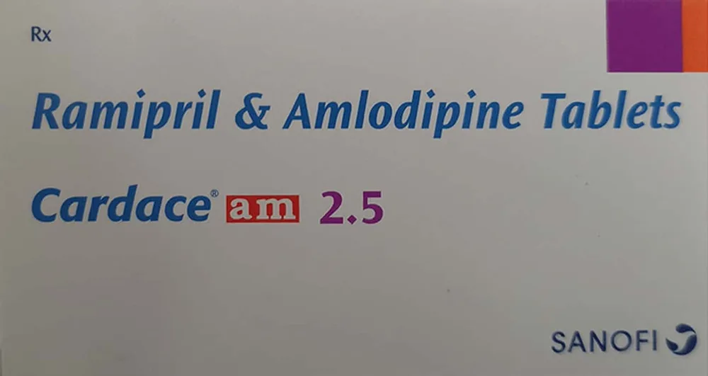 Cardace Am 2.5/5mg Strip Of 15 Tablets