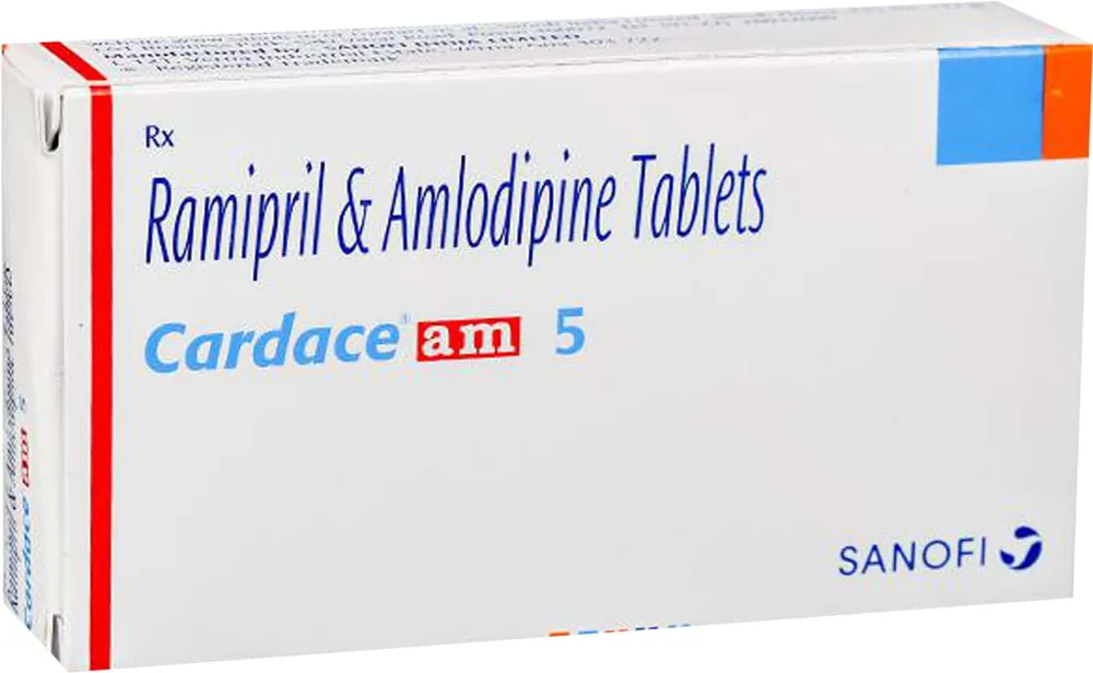Cardace Am 5/5mg Strip Of 15 Tablets