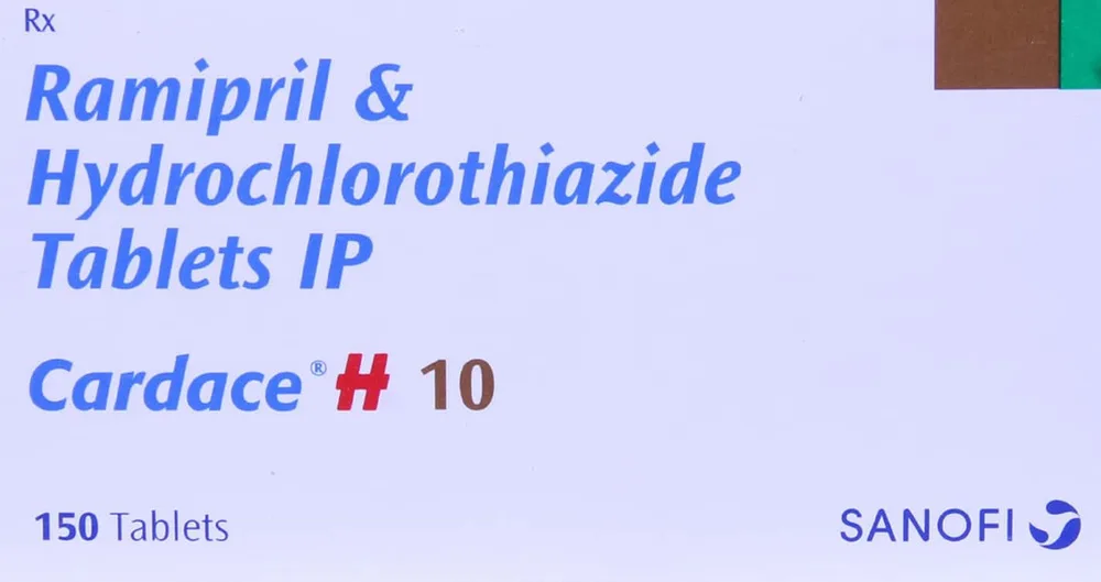 Cardace H 10mg Strip Of 15 Tablets