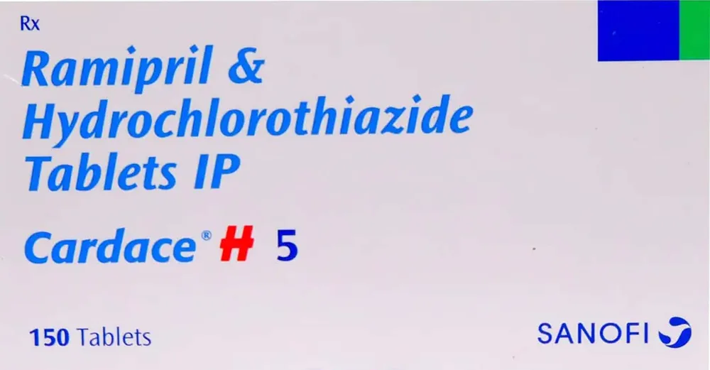 Cardace H 5mg Strip Of 15 Tablets