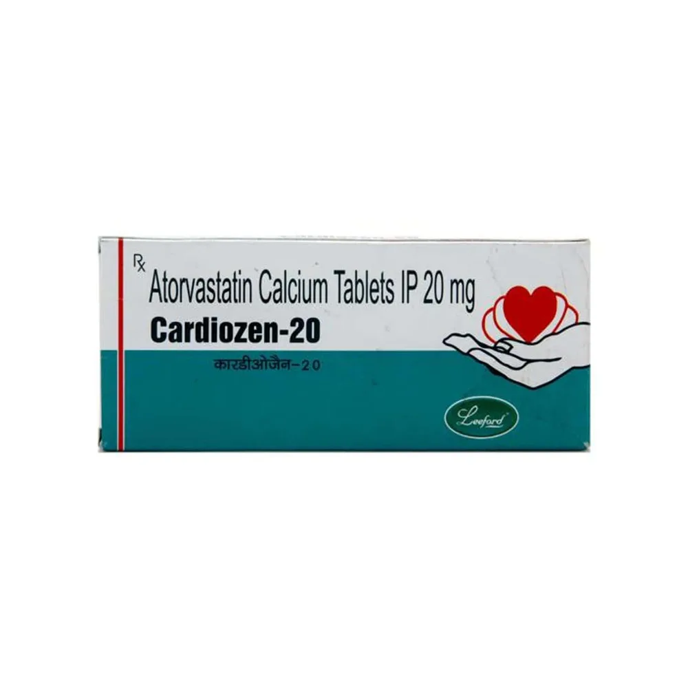 Cardiozen 20mg Strip Of 10 Tablets