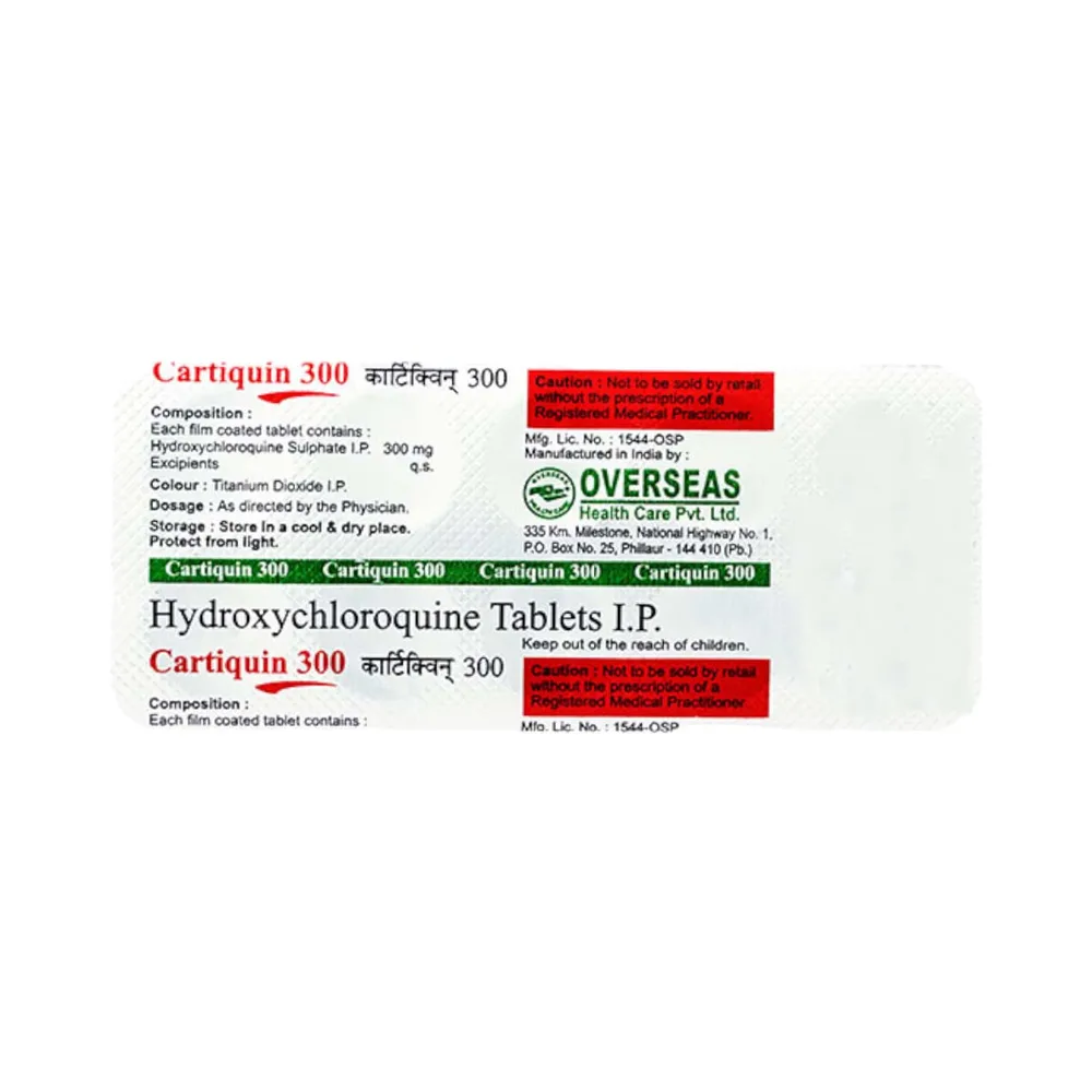 Cartiquin 300mg Strip Of 10 Tablets