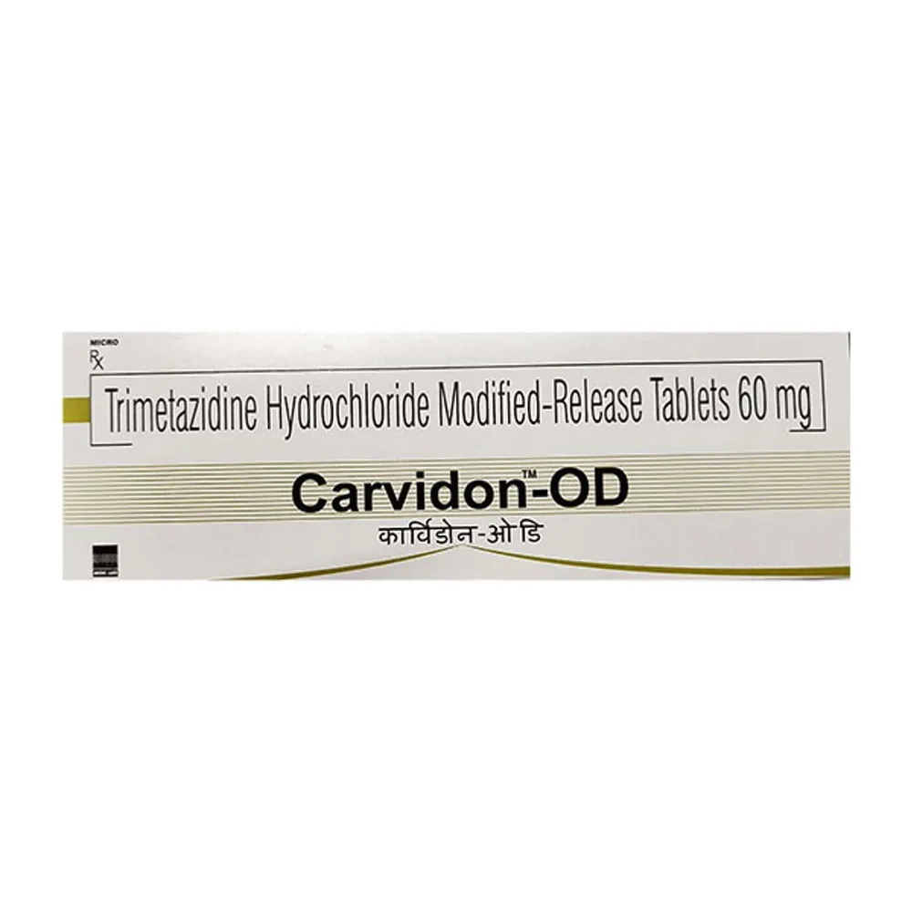 Carvidon Od Strip Of 15 Tablets