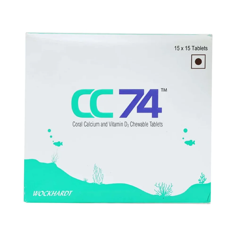 Cc 74 Strip Of 15 Chewable Tablets