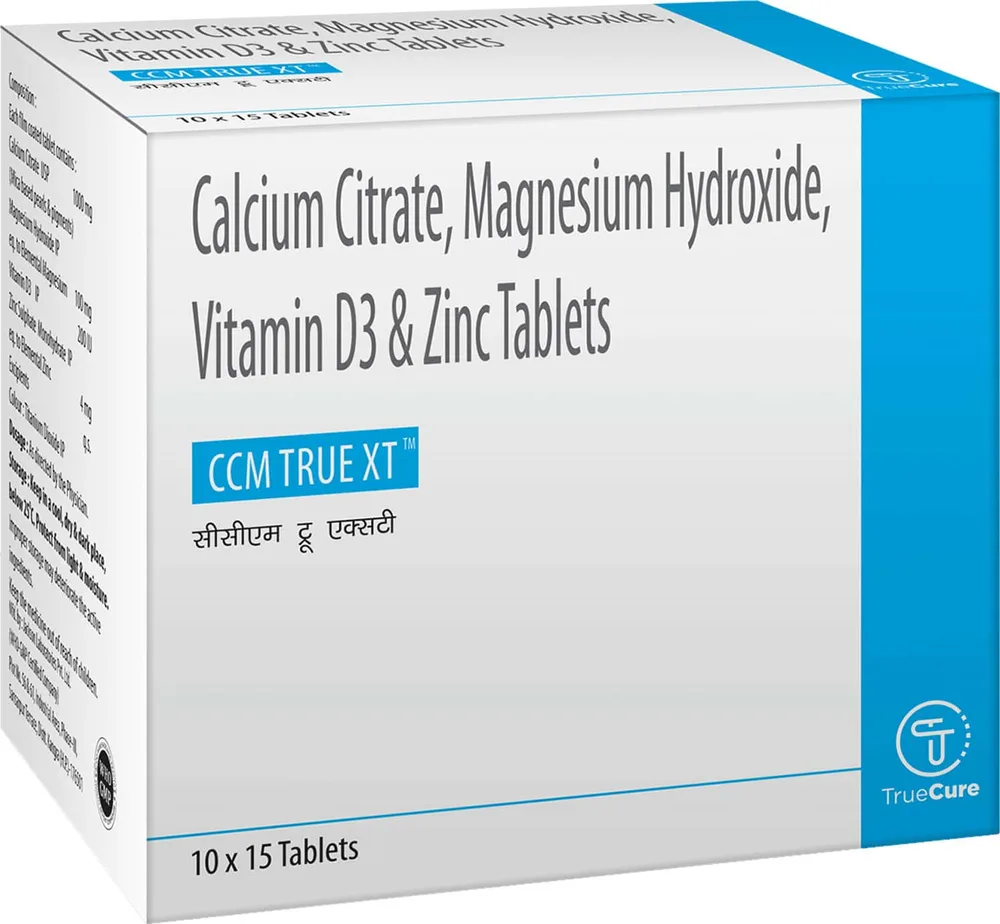 Ccm True Xt Strip Of 15 Tablets
