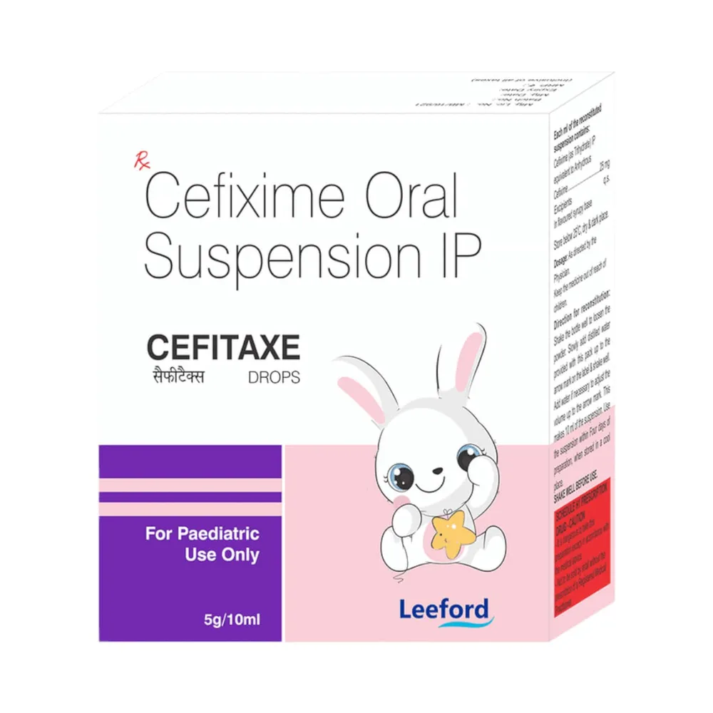 Cefitaxe 25mg Bottle Of 10ml Oral Drops