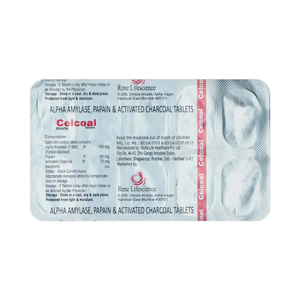 Celcoal Strip Of 10 Tablets