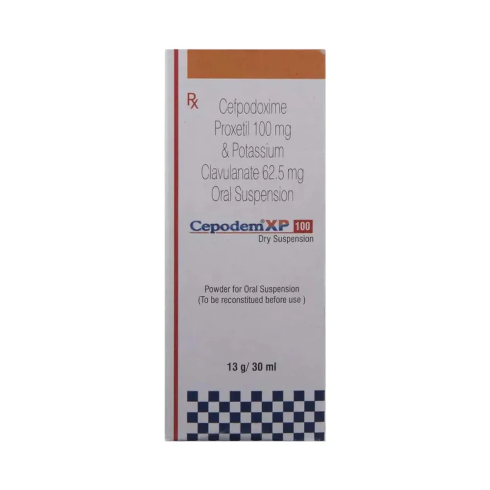 Cepodem Xp 100mg Dry Syrup 30ml