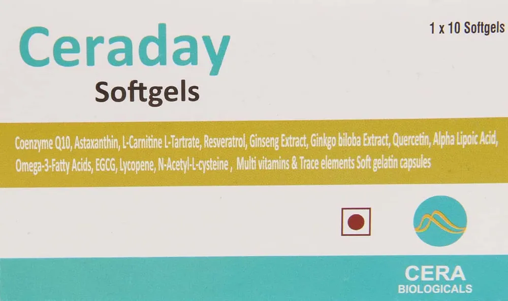 Ceraday Strip Of 10 Capsules