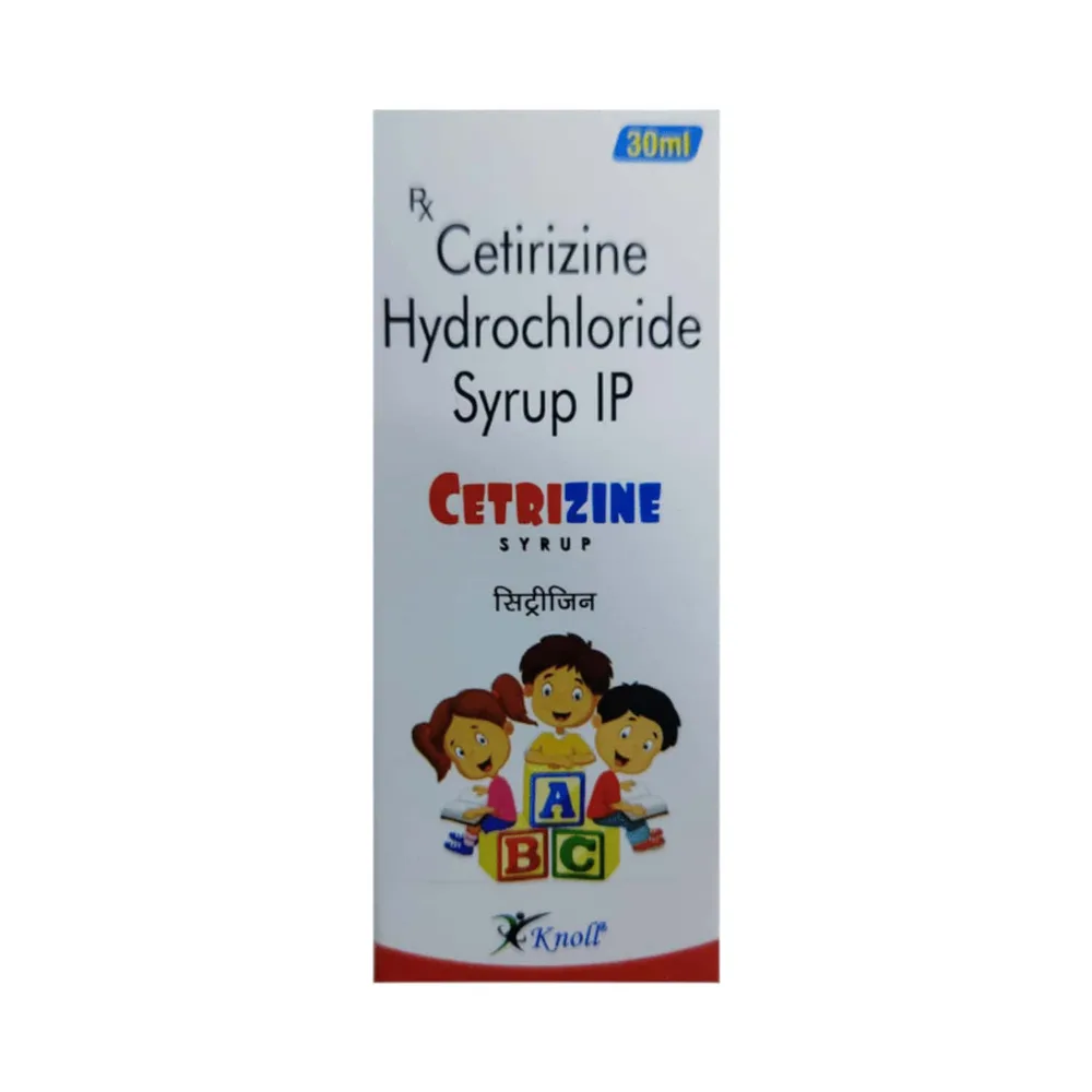 Cetrizine Bottle Of 30ml Syrup