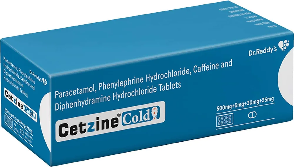 Cetzine Cold Strip Of 10 Tablets