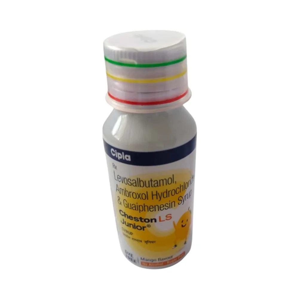 Cheston Ls Junior Mango Flavour Sugar Free Bottle Of 60ml Syrup