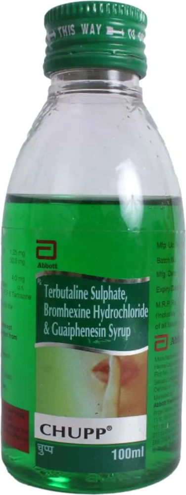 Chupp Bottle Of 100ml Syrup