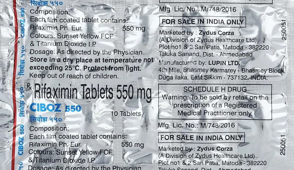 Ciboz 550mg Strip Of 10 Tablets