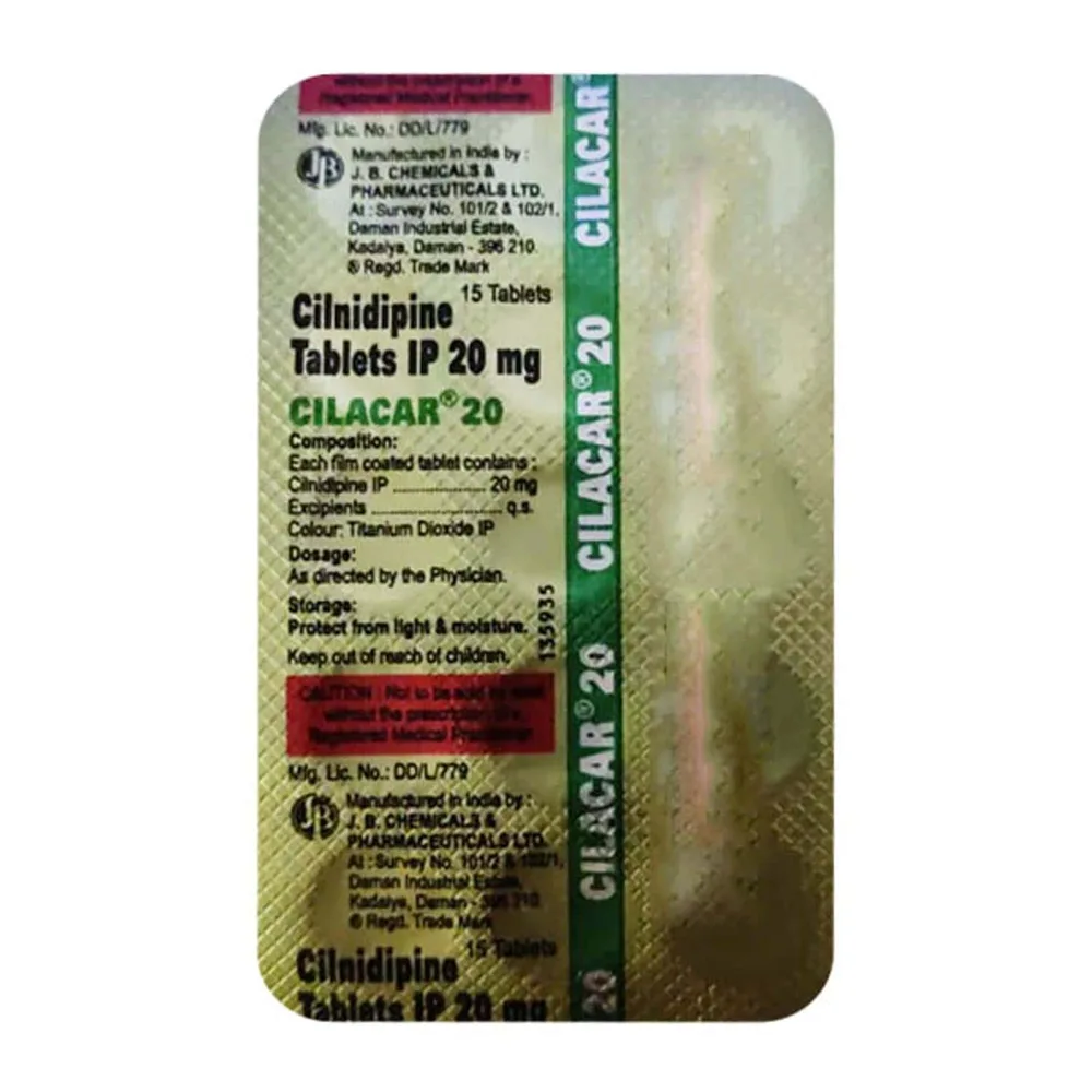 Cilacar 20 Tablet