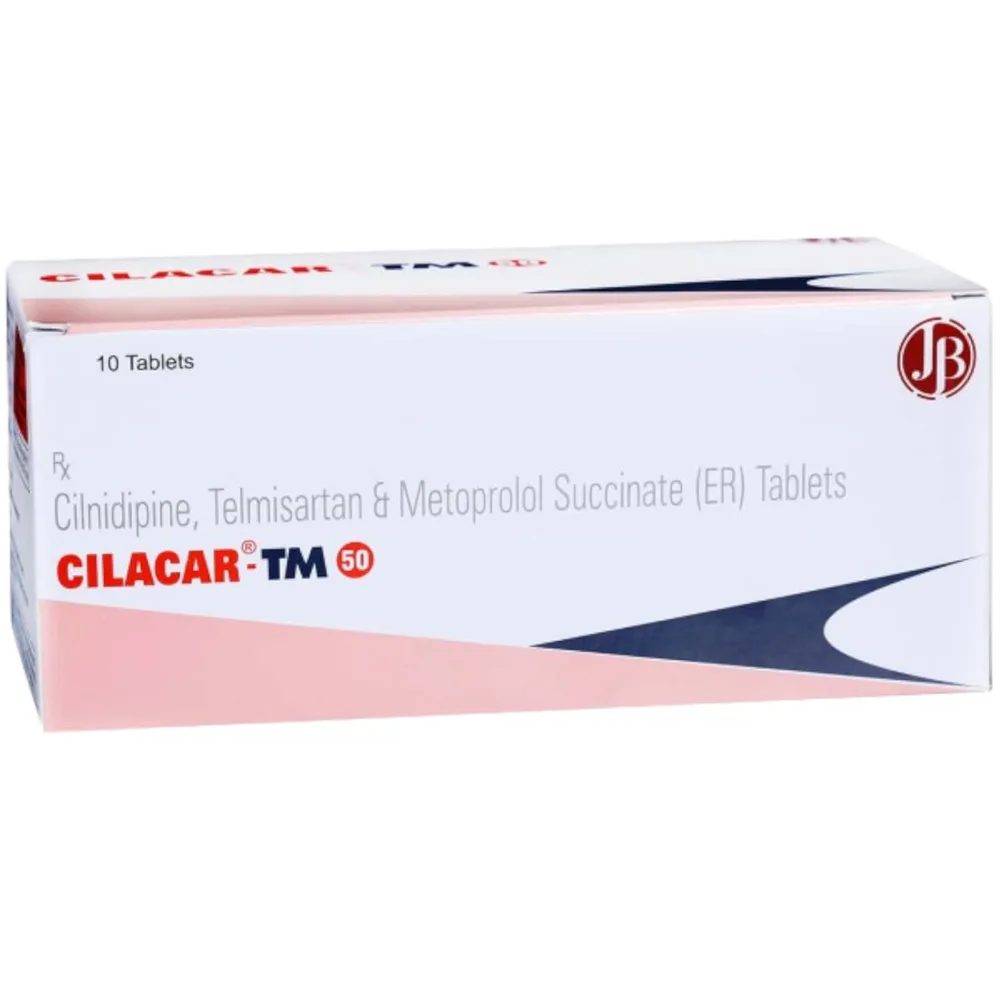Cilacar Tm 50mg Strip Of 10 Tablets