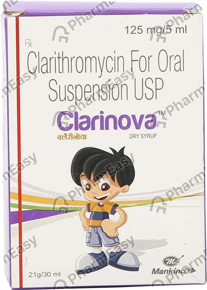 Clarinova Bottle Of 30ml Dry Syrup