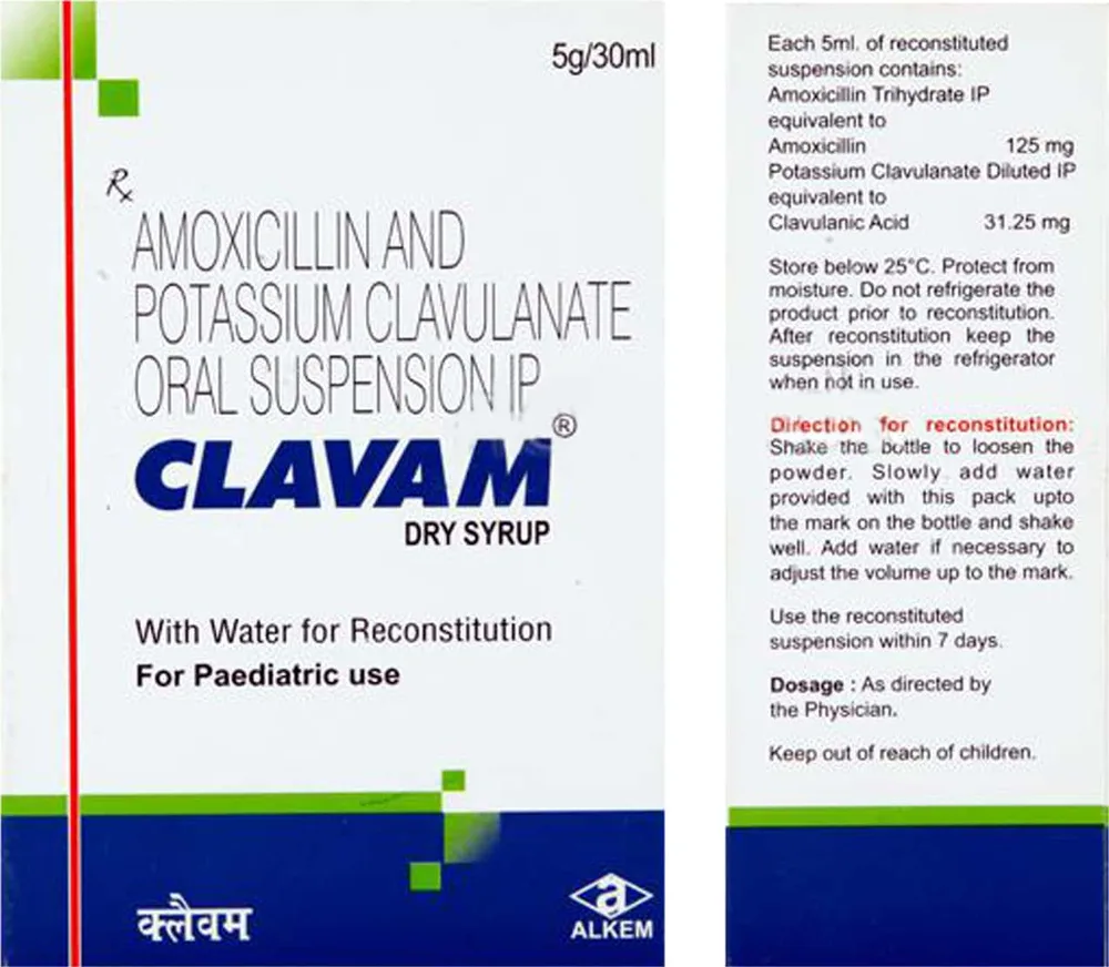 Clavam Dry Syrup
