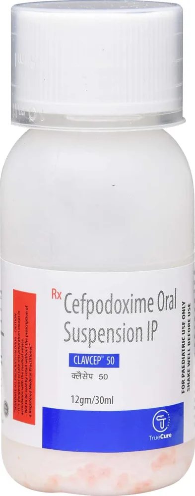 Clavcep 50mg Bottle Of 30ml Dry Syrup