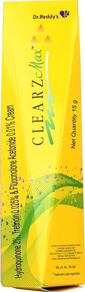 Clearz Max Tube Of 15gm Cream