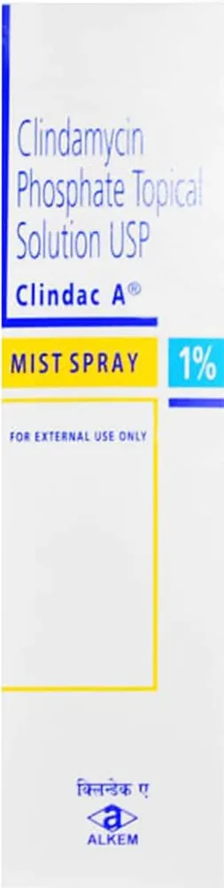 Clindac A 1% Bottle Of 100ml Mist Spray