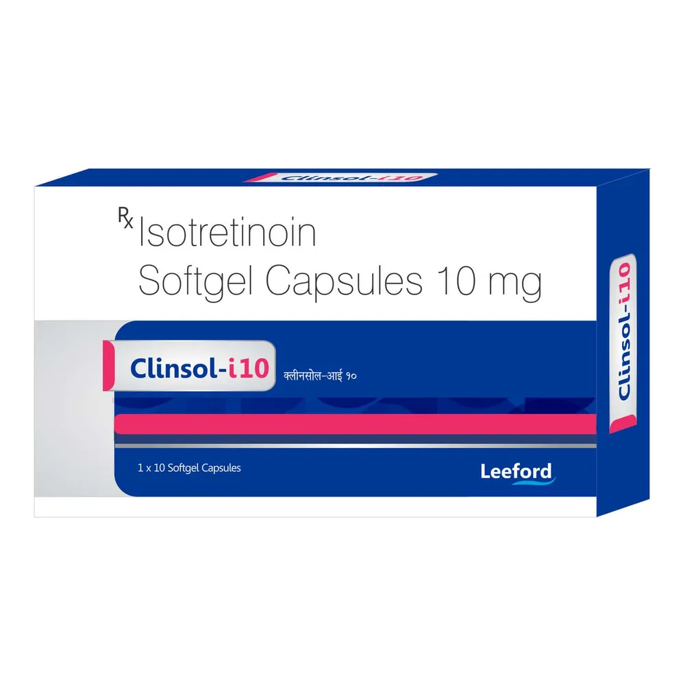Clinsol I 10mg Strip Of 10 Softgel Capsules